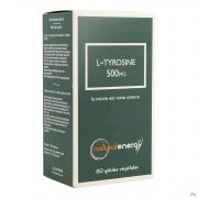 l-tyrosine Natural Energy 500mg Caps 60