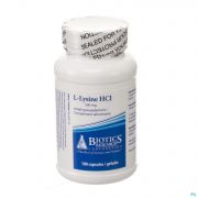 l-lysine Biotics Caps 100x500mg