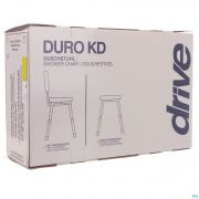 Siège De Douche Assise galbée Duro Aluminium Tabouret Advys - Vue détail 1