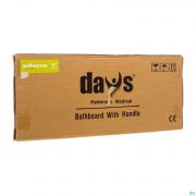 Advys Planche Baignoire Jours Synthétique + Poignée Bleu - Vue détail 1