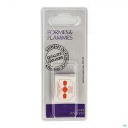 Formes&flammes 50 Vervangmesjes Inox Eeltmes 10