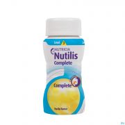 Nutilis Complete Stage 1 Aroma Vanille Flessen 4X125Ml