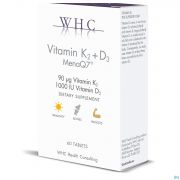Whc Vitamin K2 + D3 Tab. 60
