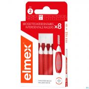 Elmex Set Interdentale Borsteltjes Iso 2 0,9Mm 8