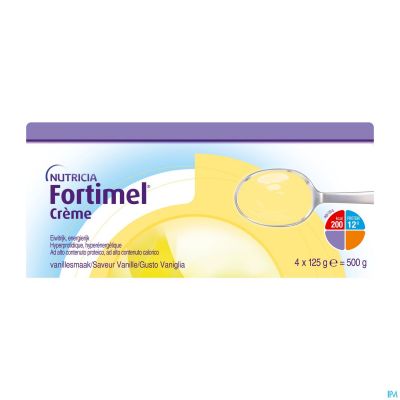 Fortimel Creme Vanille 4x125g