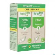Herbalgem Zwart.bes Bio Spray15Ml+Gtt 30Ml Duopack