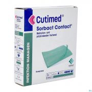 Cutimed Sorbact Contact Kp 7X9Cm 5