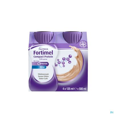 Fortimel Compact Protein 2.4kcal Mokka 4x125ml
