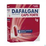 Dafalgan Caps Forte 1g Caps 8