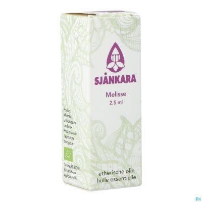 Sjankara Melisse 100% Ess. Olie Bio 2,5ml