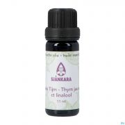 Sjankara Thym Jaune Ct Linalool Huile Essentielle Bio 11 ml