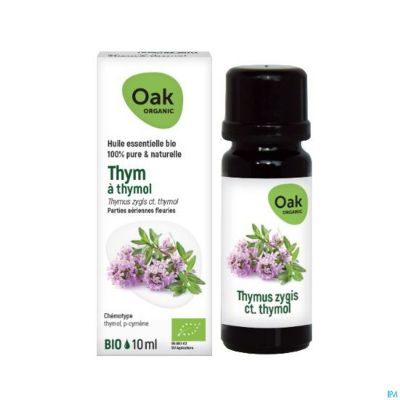 Oak Ess Olie Tijm Thymol 10ml Bio