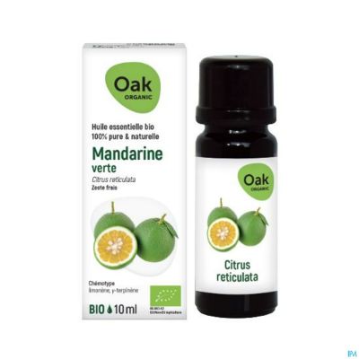 Oak Ess Olie Mandarijn, Groene 10ml Bio
