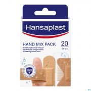 Hansaplast Pleisters Hand Mix Pack Strips 20