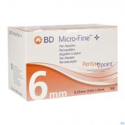 Bd Microfine+pentap. Pennaald. 0,23mm 32gx6mm 100