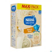 Nestle Baby Cereales Riz Vanille Sans gluten 500 g
