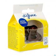 Difrax Sucette Natural 20 M+ Chocolate Lines