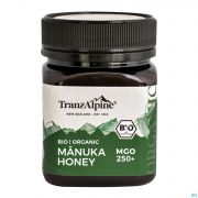Tranzalpine Bio Manuka Honing Mgo 250+ 250g