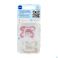 Mam Original Start Sucette Silicone Pure 0-2 Mois Rose (2) - Dos 2