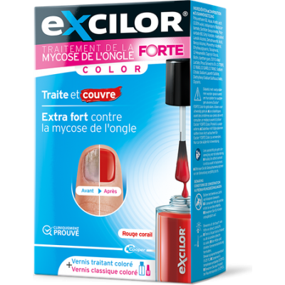 Excilor Forte Color Red Schimmelnagel 30ml+vao 8ml