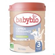 Babybio Caprea 3 Lait De Chevre 900 g