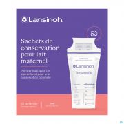 Lansinoh Bewaarzakjes Moedermelk 50 40056
