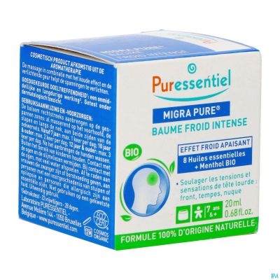Puressentiel Migra Pure Baume Froid Intense 20ml