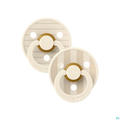 Bibs 2 Sucette Studio Duo Pin Vanilla