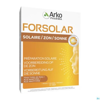 Forsolar Solaire Gommes 60