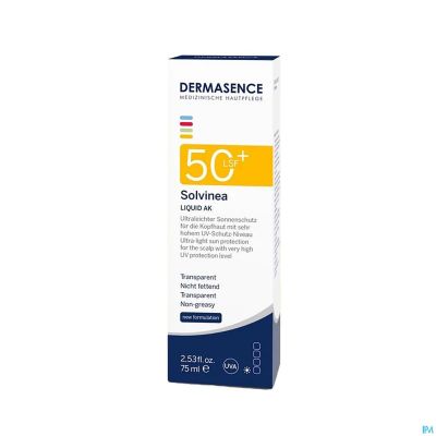 Dermasence Solvinea Liquid Ak Spf50+ 75ml