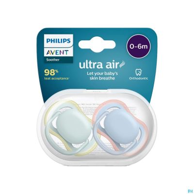Philips Avent Fopspeen 0m+ Ultra Air Mix 2