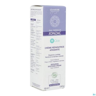 Jonzac Cica Bio Herstellende Creme Z/parfum 100ml