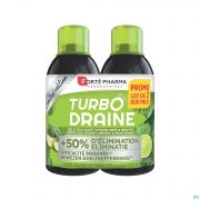Fortepharma Turbodraine Munt Lime Duo 2X500Ml