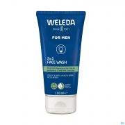 Weleda Men 2 En 1 gel Nettoyant Visage Barbe 100 ml - Produit 1