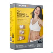 Medela Beha Kolven&voeden 3In1 S Zwart