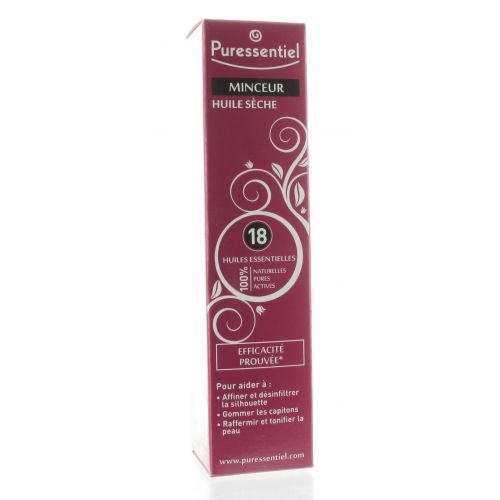 PURESSENTIEL MINCEUR HUILE SECHE AUX 18 HUILES ESSENTIELLES 100 ML