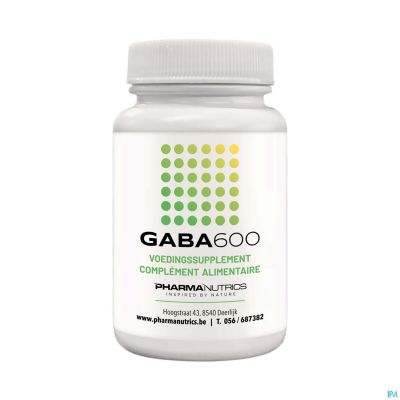 Gaba 600 V-caps 60 Pharmanutrics
