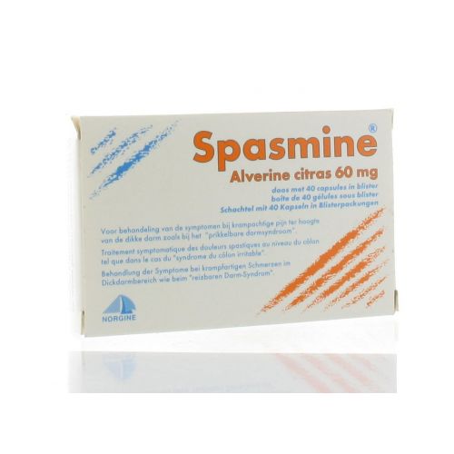 SPASMINE CAPSULES 40 X 60 MG      