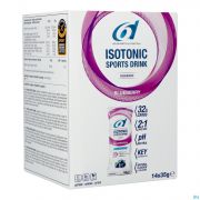 6d Isotonic Sports Drink Blueberry Pdr Zakje14x35g