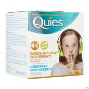 Quies Casque A/bruit Enfants Vert