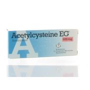 ACETYLCYSTEINE EG COMPRIMES EFFERVESCENTS 10 X 600 MG