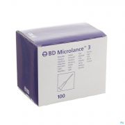 Bd Microlance 3 Nld 30G 1/2 Rb 0,3X13Mm geel 100 - Detail 1