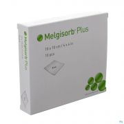 Melgisorb Plus Cp Ster 10x10cm 10 252200