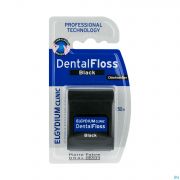 Elgydium Clinic Dental Floss Black 50 M