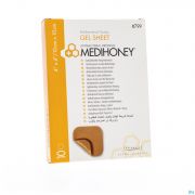 Medihoney gelverband A/bact. Honing 10X10Cm 10 - Detail 1