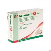 Lohmann Rauscher Suprasorb A+Ag Kp Alg. Calc. 5X5Cm 10 20570 149265 - Detail 1
