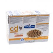 Hills Pet Nutrition Hills Prescrip.diet Feline Cd Maaltijdzakje 12X85G - Detail 1