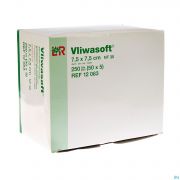 Lohmann Rauscher Vliwasoft Compresses Steriles Non Tissees 7,5 X 7,5 Cm (50) - Vue détail 1