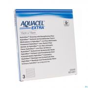 Aquacel Extra Verb Hydrofiber+Versterk. 15X15Cm 3 - Detail 1