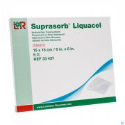 Lohmann Rauscher Suprasorb Liquacel Pansement Fibres Hydroactives 15 X 15 Cm (5) - Vue détail 1